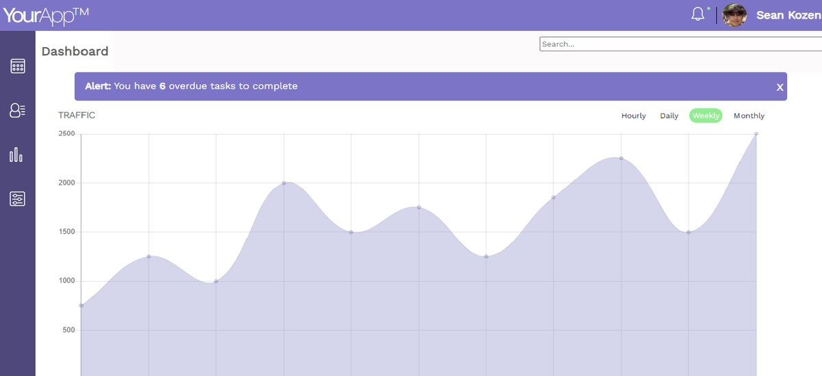 Web App Dashboard