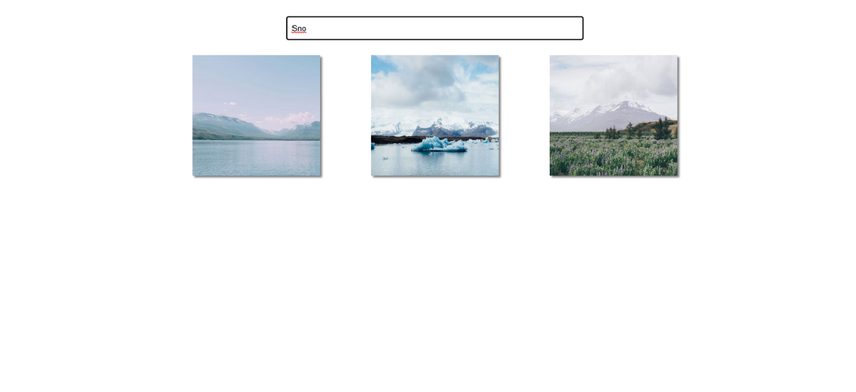 Interactive Photo Gallery