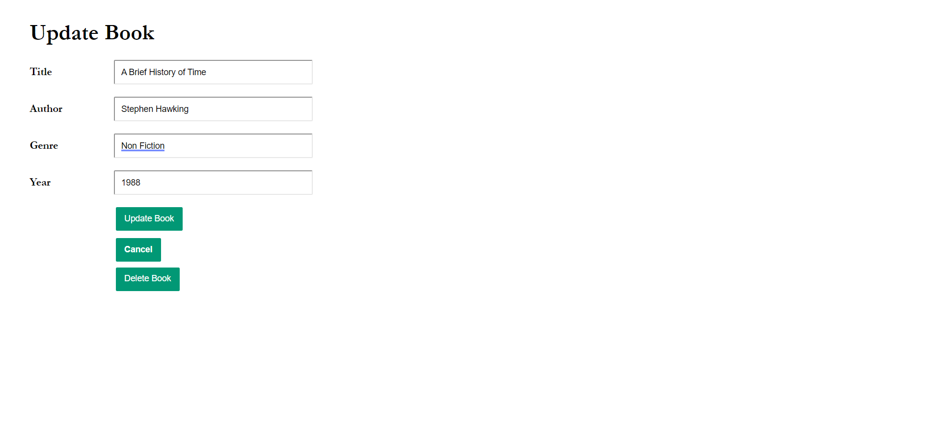 Library Catalog App